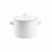 LONEC S POKROVOM, EMAJLIRAN, 3 L, BEL