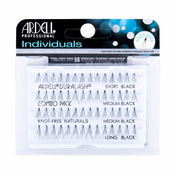 Ardell Individuals Duralash Knot-Free Naturals umetne trepalnice 56 ks odtenek Black