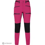 Haglöfs Rugged Slim ženske hlače, roza/črne (40)