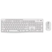 TIPKOVNICA PLUS MIŠ BEŽIČNI MK295 LOGITECH bela