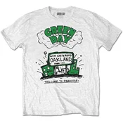Green Day Welcome to Paradise White M Majica