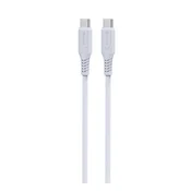 DEVIA GRS podatkovni kabel Tip-C - Tip-C, 100 cm, BIJELI ST399633