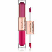 Makeup Revolution Eye Chrome Matte & Metal Liquid Eyeshadow - Desire dugotrajno sjenilo za oci u olovci 2,2 g