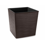 eoshop Pokrov za cvetlični lonec YUCA PROTJE plastike 25x25x26cm