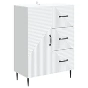 Kreveta s ladicama Bijela 66 x 34,5 x 89,5 cm Konstruirano drvo