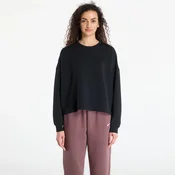 Majice Nike 24.7 ImpossiblySoft Womens Dri-FIT Oversized Crew-Neck Top Black/ Dk Smoke Grey M