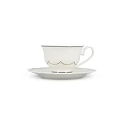 S|P Collection komplet skodelic s podstavkom iz glaziranega porcelana 190 ml