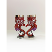 ROD Set ukrasnih pehara Dragon Devotion, 2 pehara
