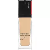 Shiseido Synchro Skin Radiant Lifting Foundation posvjetljujuci lifting puder SPF 30 nijansa 210 Birch 30 ml