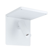 Eglo 67562 - LED Stenska svetilka s polico CIGLIE LED/8,1W/230V bela