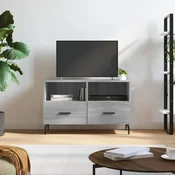 vidaXL vidaXL TV omarica siva sonoma 80x36x50 cm inženirski les, (20912768)