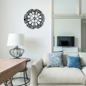 Wallity Zidni sat Enzoclock - S016, 48x48 cm
