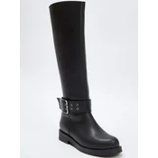 Trendyol Shoes Ženske cizme Takaw26Cz00000, Crne