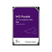 WESTERN DIGITAL 2TB WD23PURZ 3.5 SATA III 256MB IntelliPower Purple hard disk