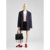 LEVIS ® Pletena jopa Snowflake Cardigan mornarska / bela
