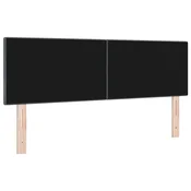 Vidaxl Vzglavje Temno siva 160 cm Žamet
