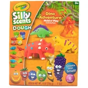 Kreativni set Crayola - Mirisni modelin, dinosauri, 226 g
