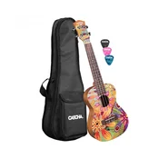 CONCERT UKULELE Art Flowers (+ torba, trzalice) HH 2607