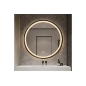 Kiara 70 Round Nero LED Fog free