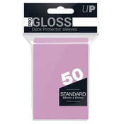 Štitnici za karte Ultra Pro - PRO-Gloss Standard Size, Pink (50 kom.)