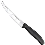 Nož za maslo in kremni sir Victorinox 6.7863.13B, valovito rezilo, 13 cm, črn
