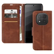 AVIZAR Ohišje za Redmi Note 14 Pro in 14 Pro Plus Denarni trak, Temno rjava, (5000015855)