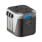 SBS Mednarodni adapter 2X USB 2.1 A EU/UK/USA/AUS (TEADAPT2USBUNI)
