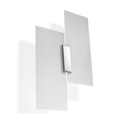 Sollux SL.0197 - Zidna svetiljka FABIANO 2xE27/15W/230V bela/hrom