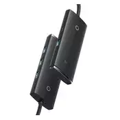 BASEUS LITE USB HUB 4u1 aktivni, 100 cm, crni WKQX030401