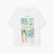 Cropp - Bela majica s potiskom - bela