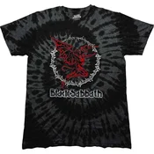Black Sabbath Red Henry Wash Collection Black M Majica