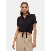 Vero Moda Srajca Menny 10303694 Črna Relaxed Fit