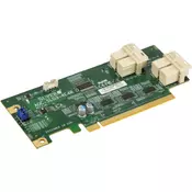 Supermicro AOC-SLG3-4E4R suceljna kartica / adapter Interno SAS