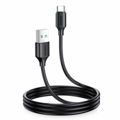 Joyroom kabel USB - USB Type C 3A 1m (S-UC027A9): crni