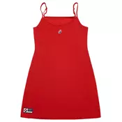 Superdry CODE ESSENTIAL STRAPPY DRESS, odjeća, crvena W8011049A