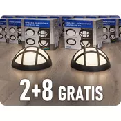 ORNO LED stenska svetilka RUBIN 8W, 540lm, 2+8 gratis! [OR-OP-6022LPMP3]