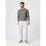 Sinsay - Slim jogger donji deo trenerke - svetlo siva