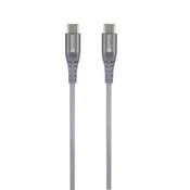 SKROSS Skross USB kabel USB 2.0 USB-C® vtič\, USB-C® vtič 2.00 m space siva okrogel\, prilagodljiv\, polimerna prevleka SKCA0018C-C200CN, (20415769)