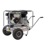 Kompresor z dvema batoma BM 17+17/550 (Honda GX270) 10 barov 8,4 KM/6,3 kW 403 l/min 2x17 l 36754
