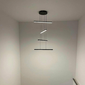 OPVIQ LED visilica L1244 Black