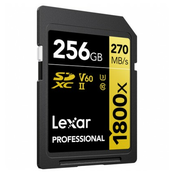 Lexar SDXC 256GB UHS-II V60 (R:270/W:180MB/s)
