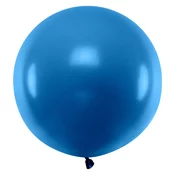 PartyDeco okrogel balon 60 cm, pastelno mornarsko modra