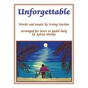 Unforgettable: Arranged for Lever or Pedal Harp