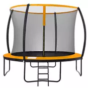 Songmics Trampolin 366x270 cm Črna
