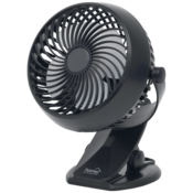 Ventilator Clip On, precnik 10 cm, Li-Ion 1800mA, CLF 10/BK
