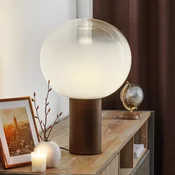 Artemide Laguna 37 namizna svetilka bronasta - Dnevna soba/jedilnica - Dizajn - sateniran bron, bela - Steklo