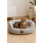 Paws & Whiskers Krevet za ljubimce Coco, 70x80x10 cm, Sivi