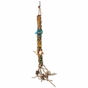 Igračka Bird Jewel s užetom penje se viseća 60x13cm