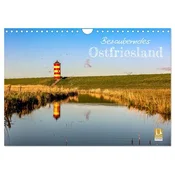 Bezauberndes Ostfriesland (Wandkalender 2026 DIN A4 quer), CALVENDO Monatskalender