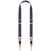 K&F Camera neck strap32mm blue condensed polymer material webbing, 4 aluminum alloy square buckles